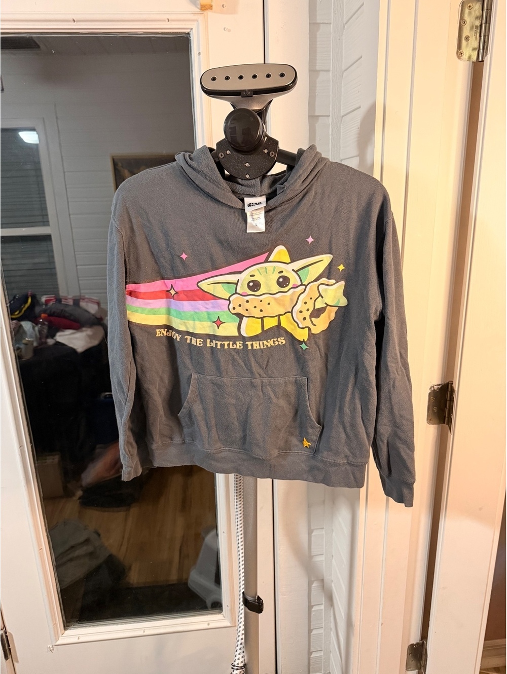 Disney The Child Gray Hoodie